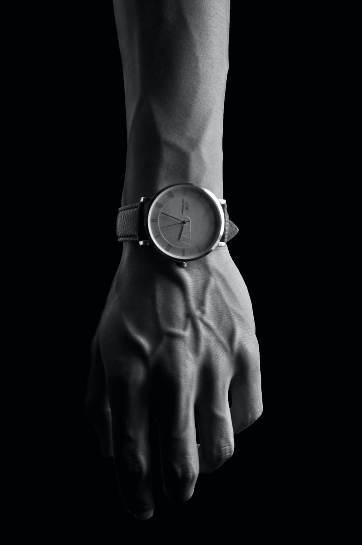 Minimalist Watch Dark Studio AI Prompt