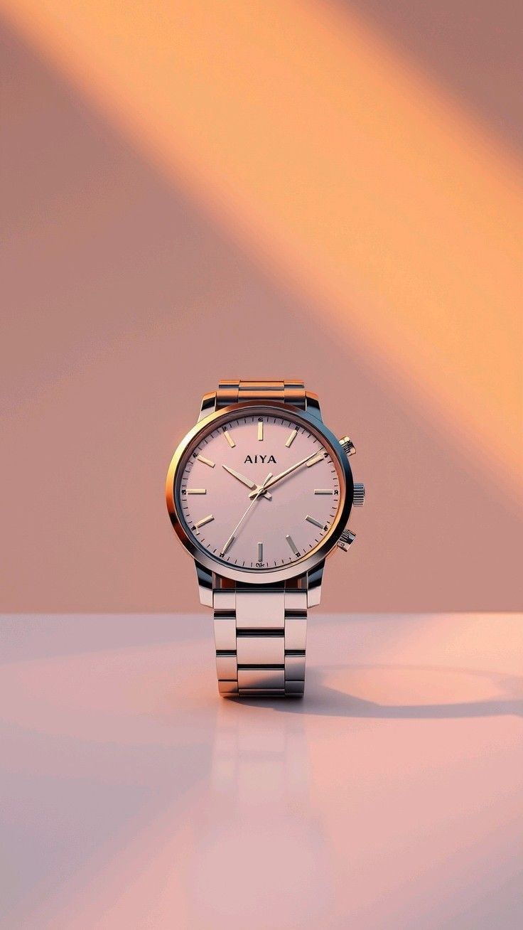 Minimalist Luxury Watch Studio Product Photography AI Prompt