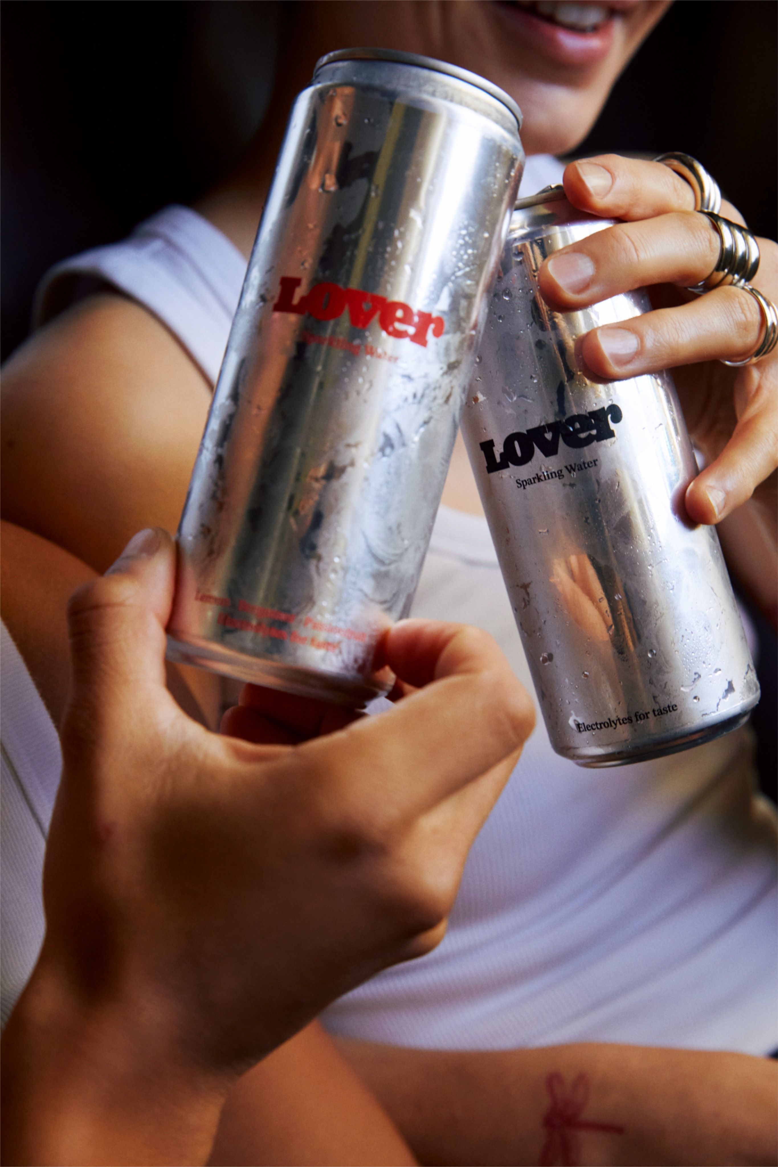 Canned Sparkling Water Lifestyle Photoshoot Prompt