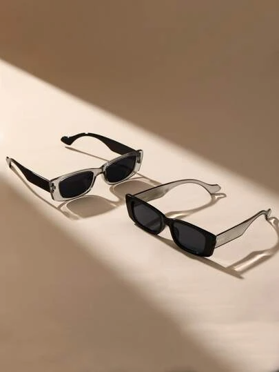 Rectangular Sunglasses Product Photography Prompt
