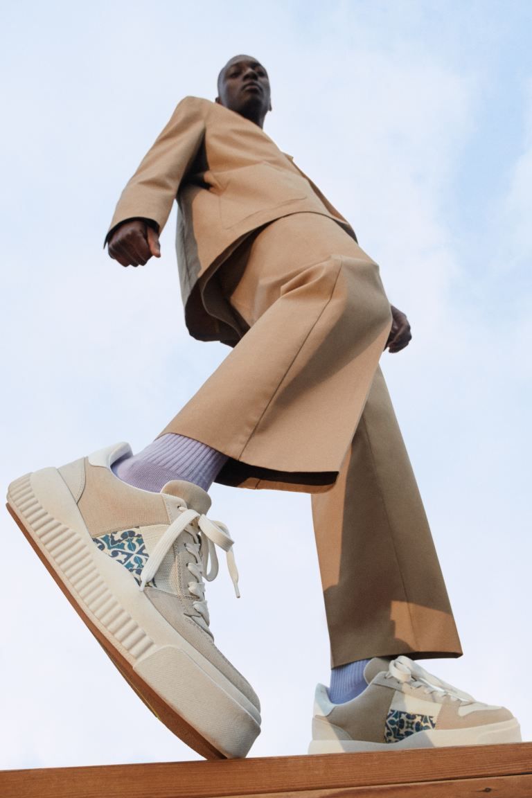 Platform Sneaker Photoshoot Prompt