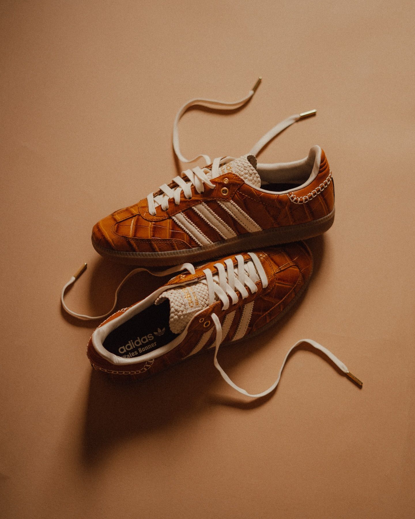 Crocodile Leather Sneakers Studio Photography Prompt