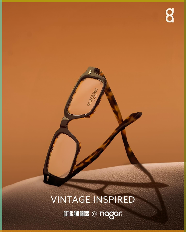 Tortoiseshell Glasses Advertising Prompt