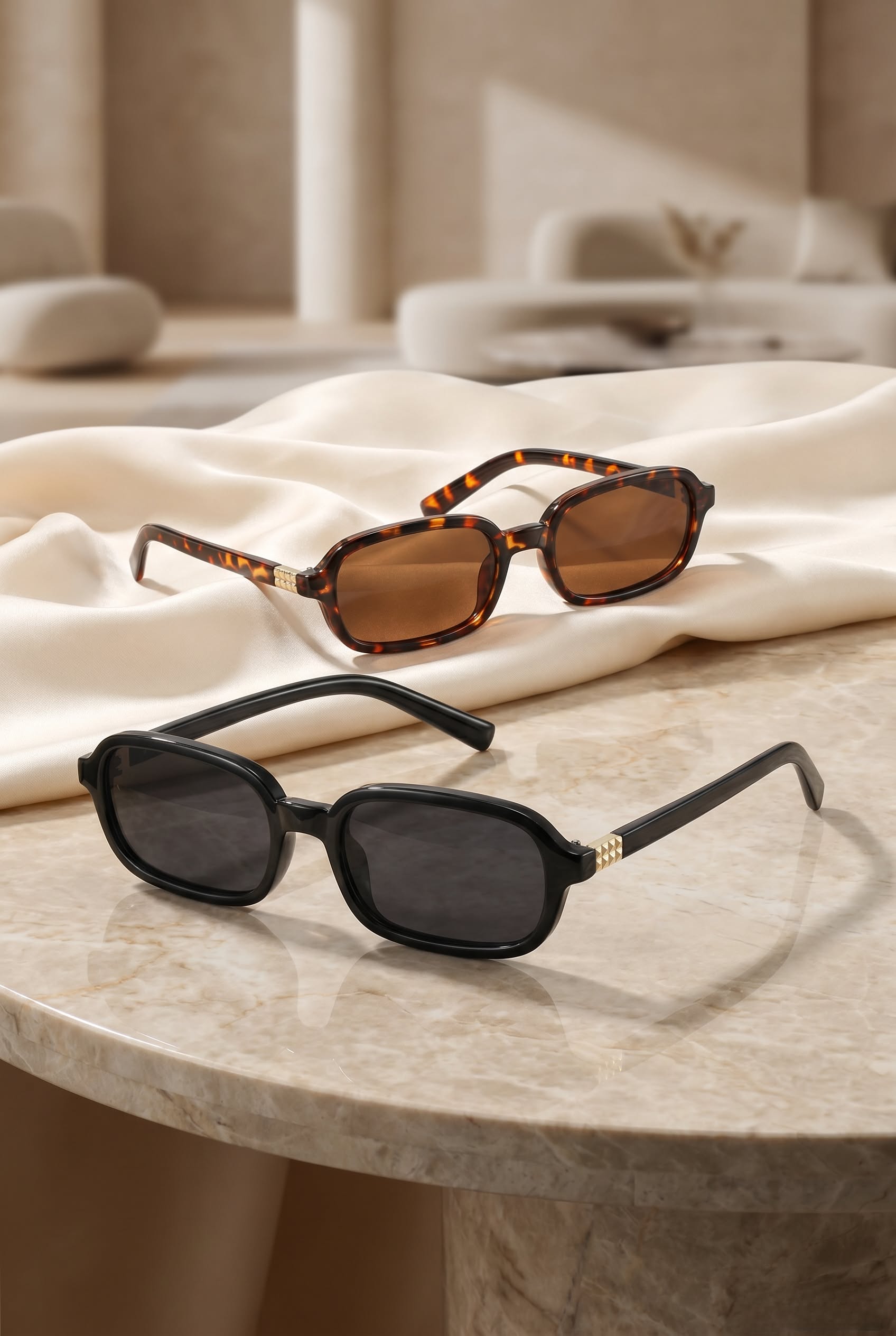 Luxury Designer Sunglasses Photoshoot Prompt