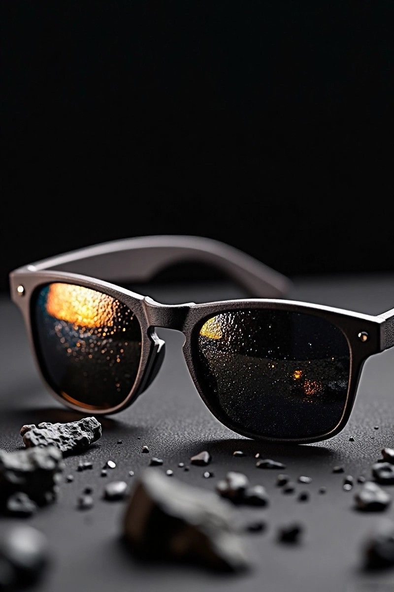 Matte Sunglasses Product Photography Prompt