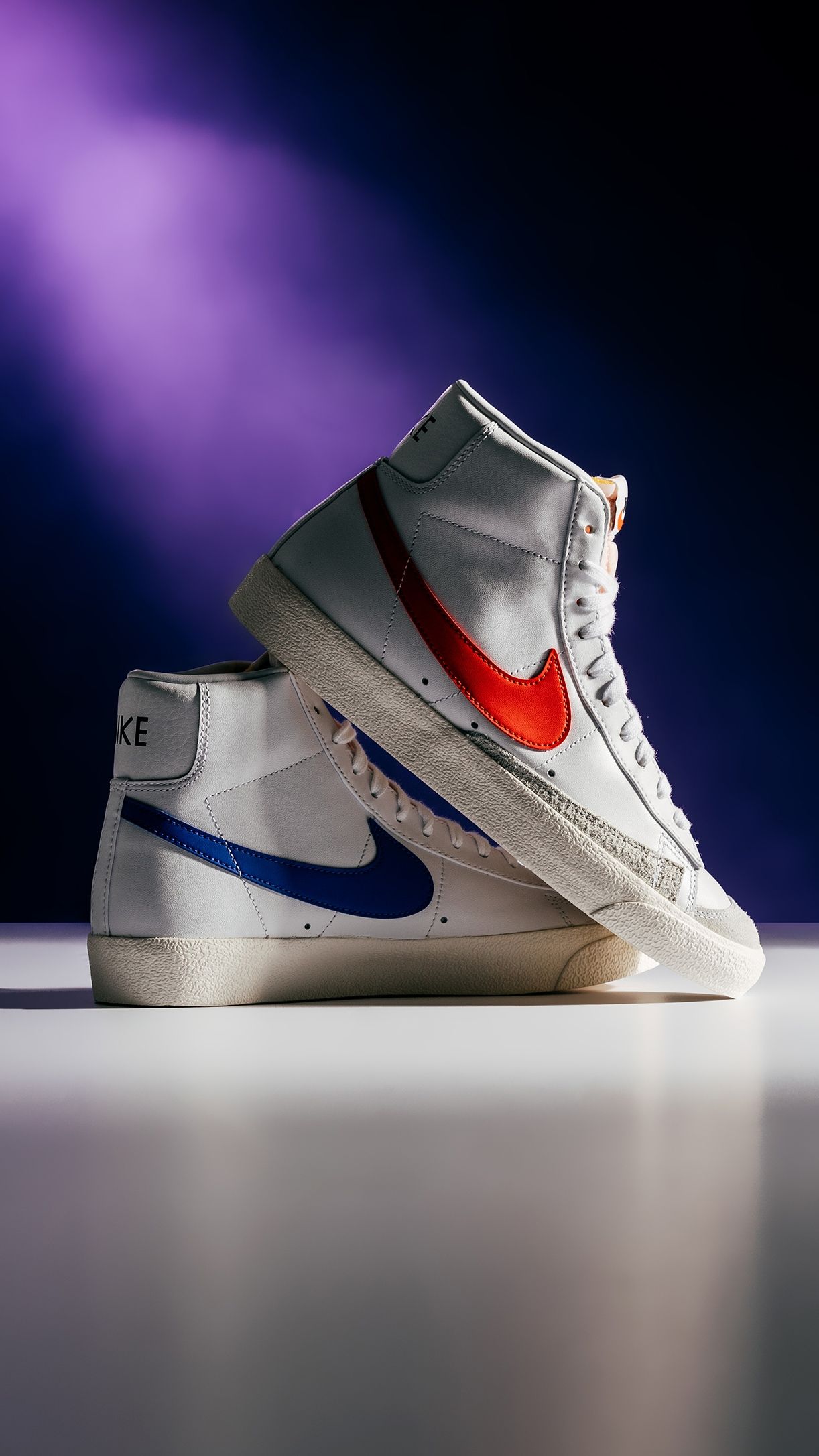 High-Top Sneaker Product Photography Prompt