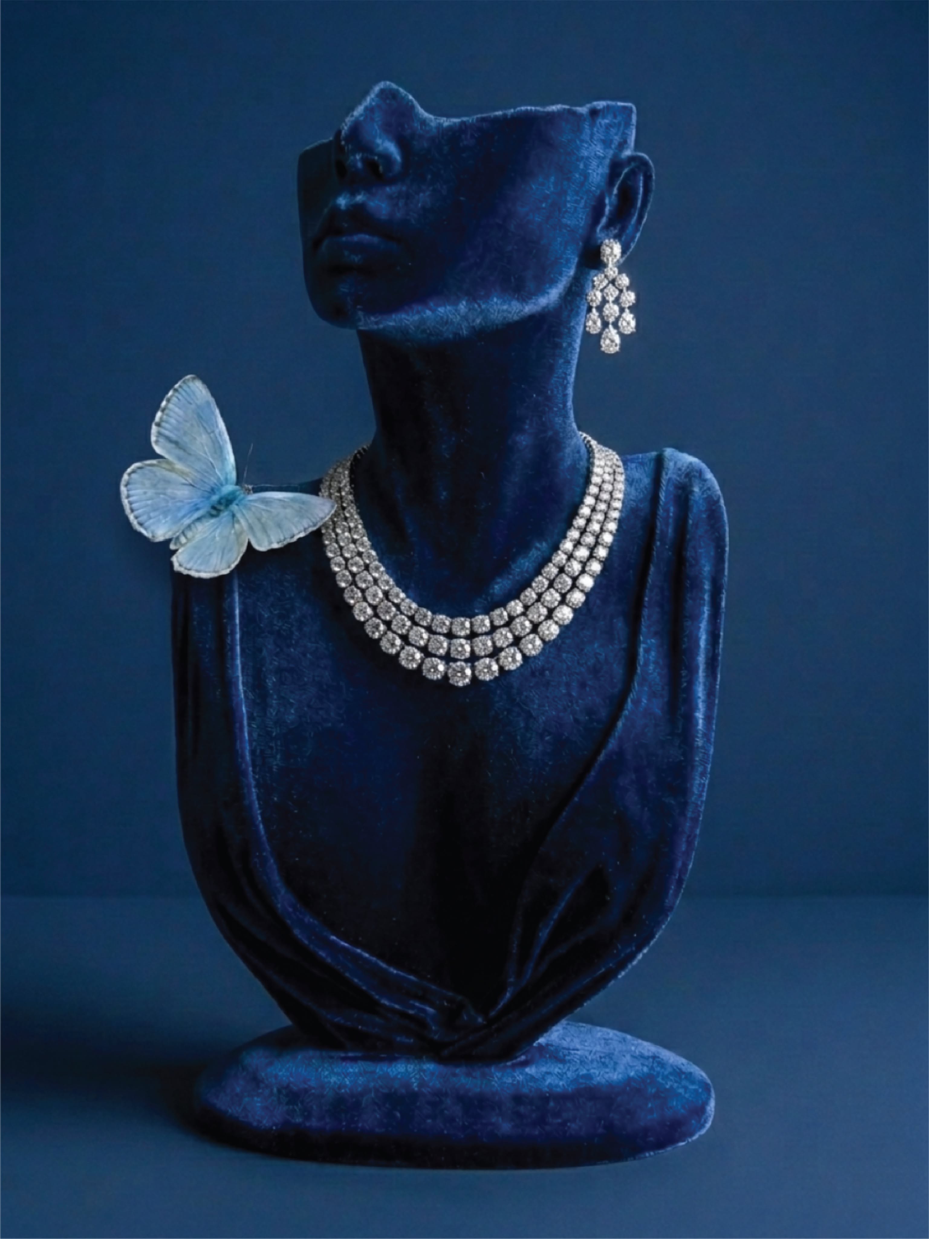 Diamond Jewellery Set Product Photography Prompt