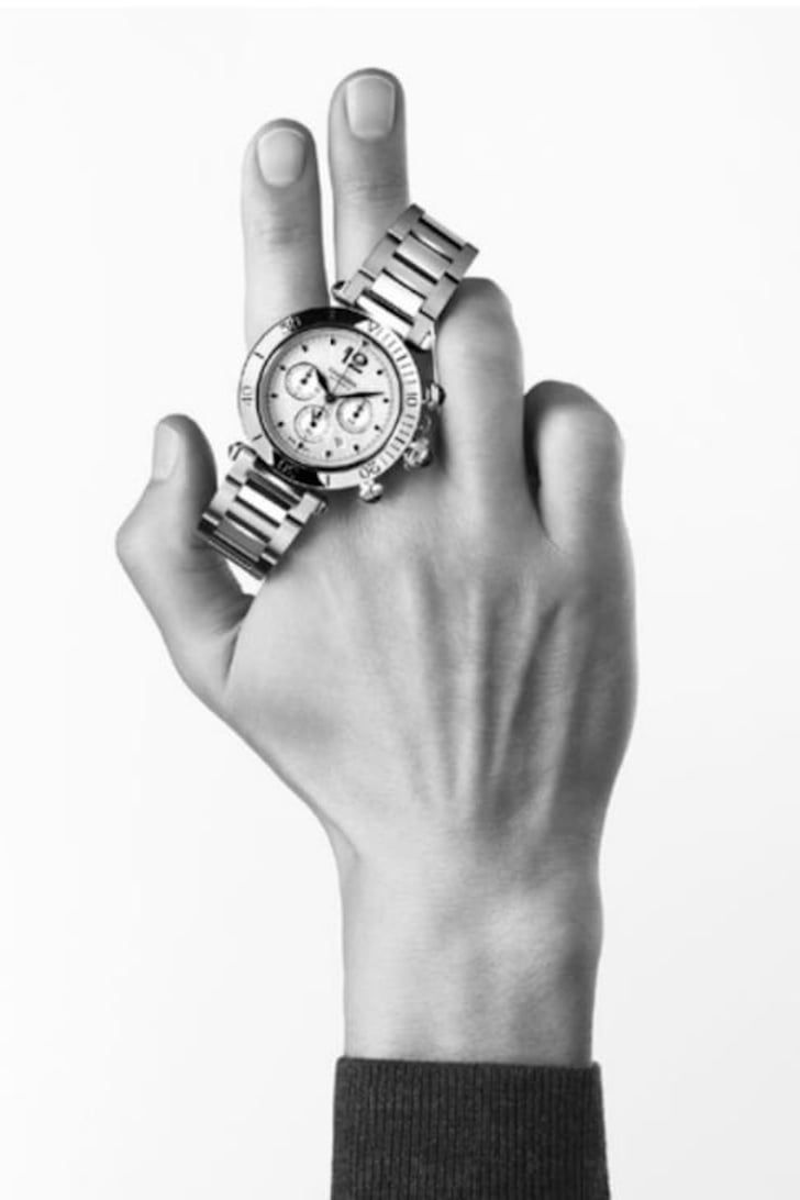 Luxury Chronograph Watch on Hand AI Prompt