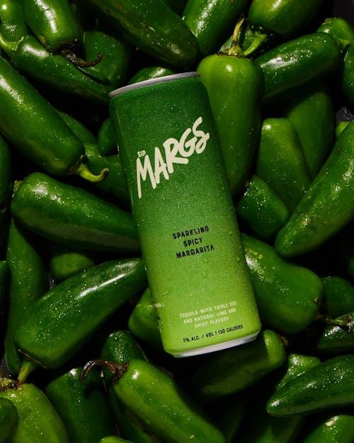 Spicy Margarita Canned Beverage Product Photography Prompt