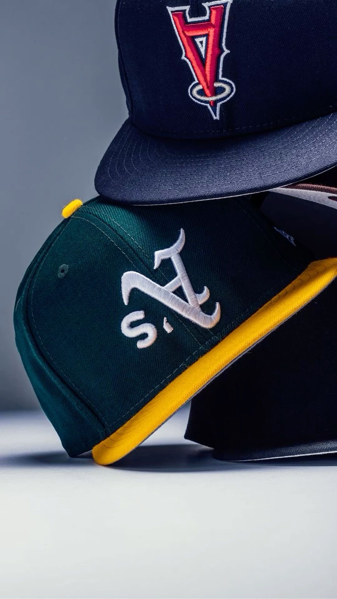 Fitted Baseball Caps Product Photography Prompt