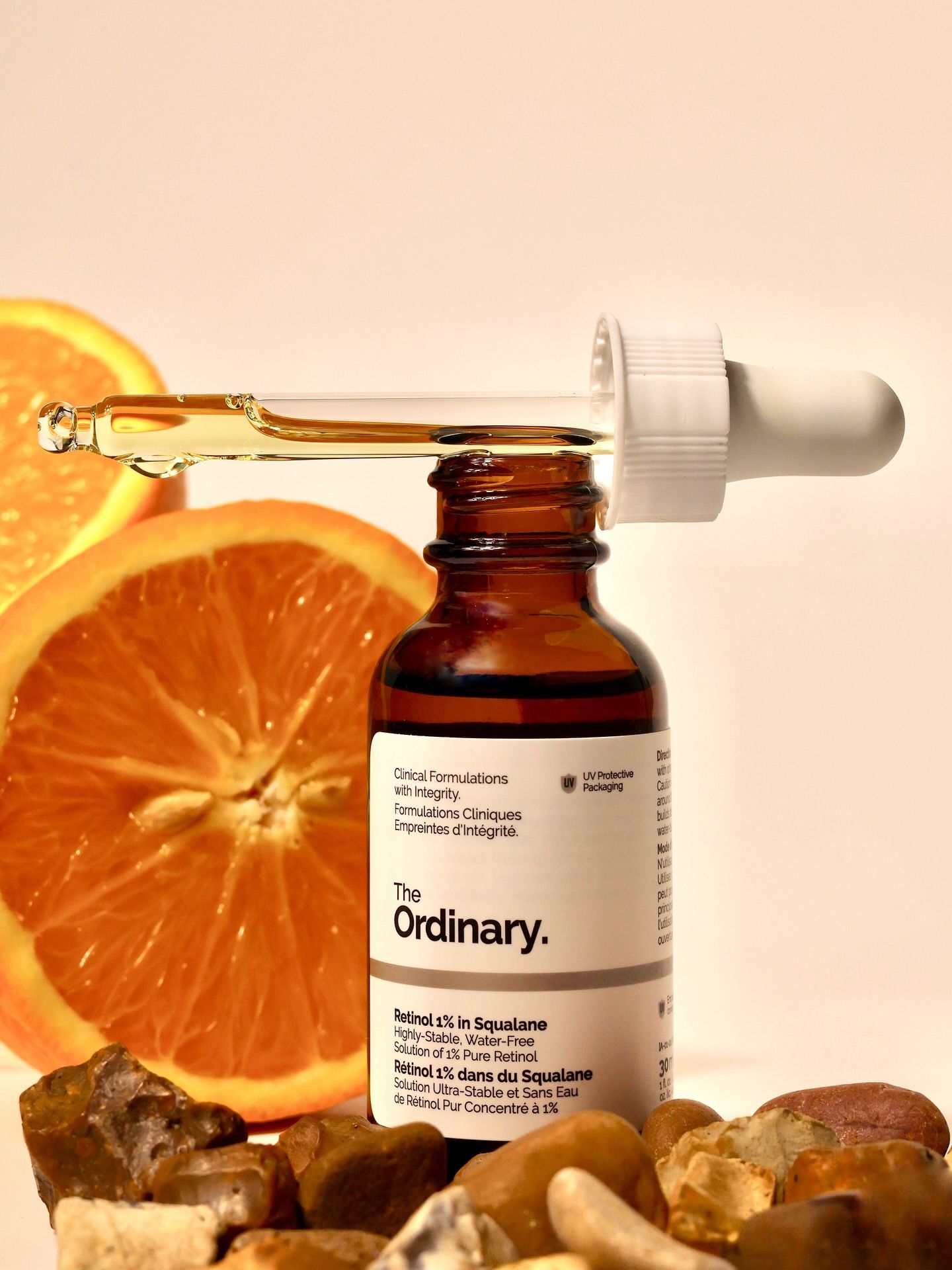 Skincare Serum Bottle Product Photography Prompt