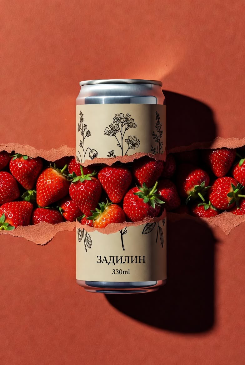 Beverage Can Product Photography AI Prompt