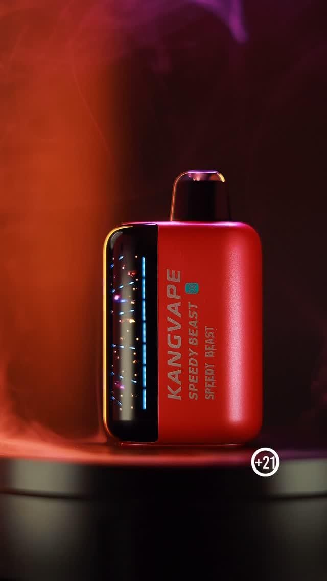 Red Vape Device Product Photography Prompt
