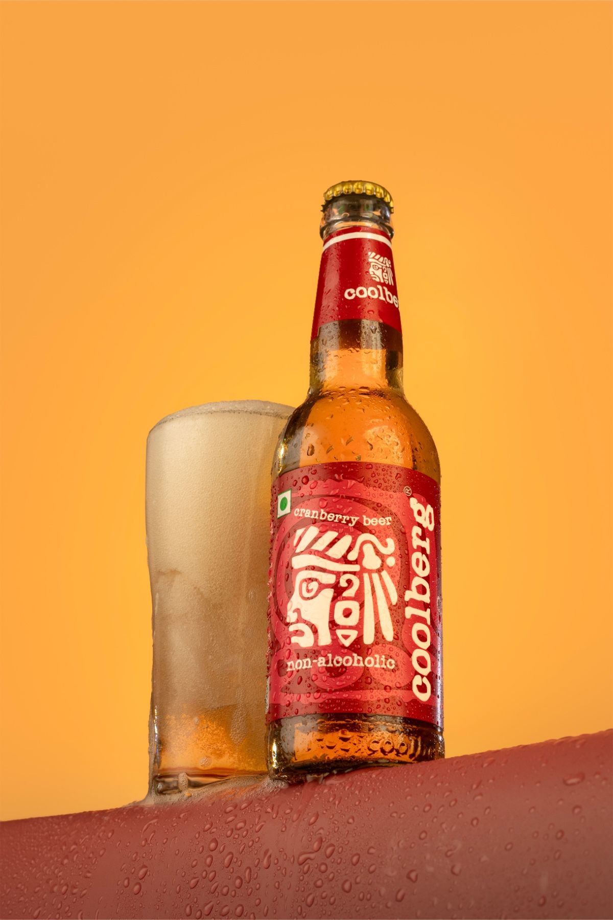 Beer Bottle and Glass Product Photography Prompt