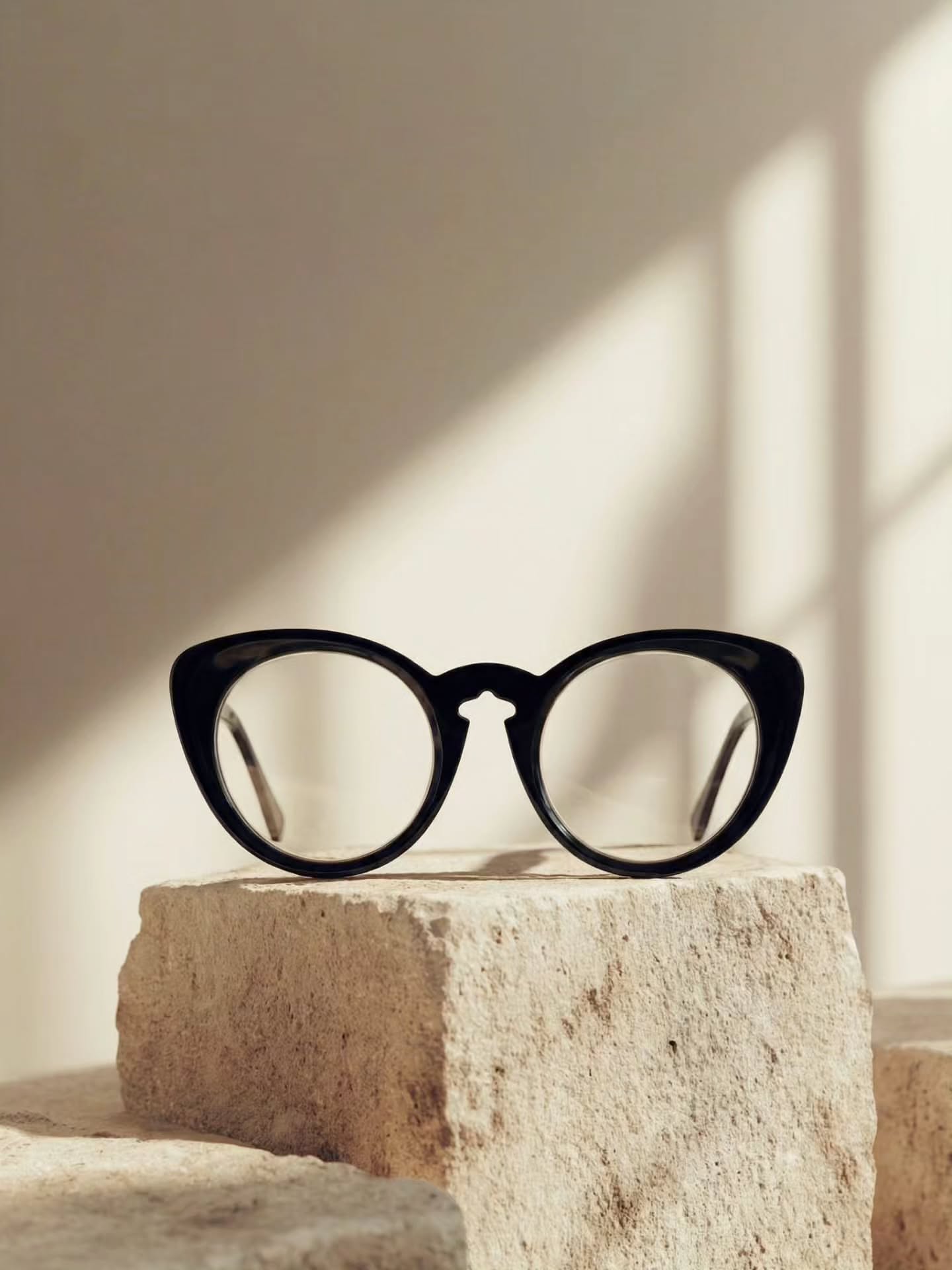 Black Eyewear Product Photography Prompt