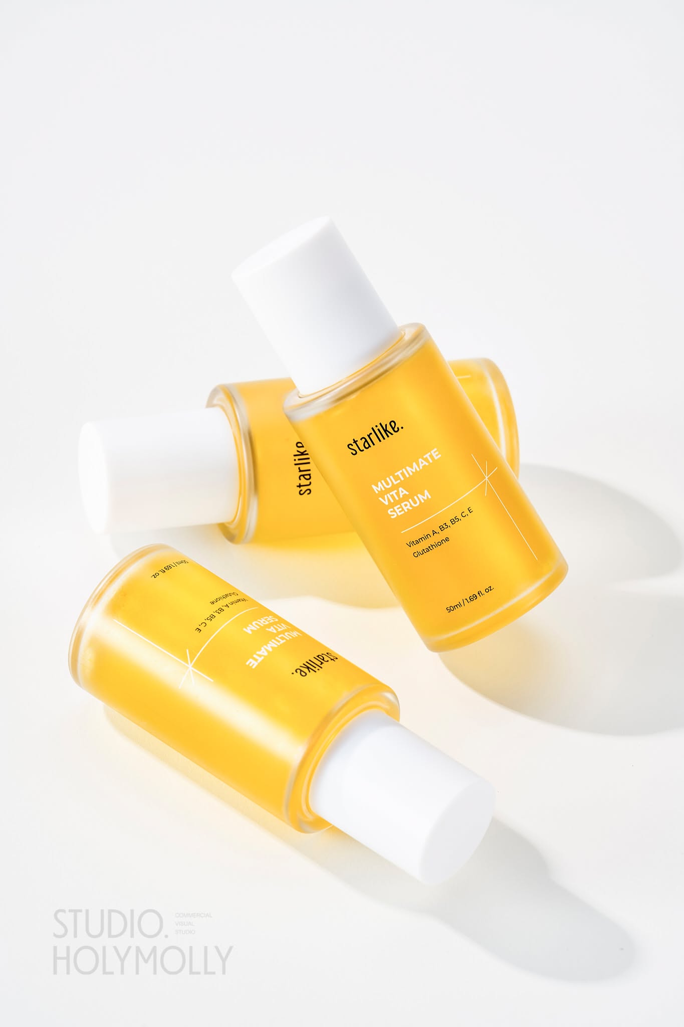 Skincare Serum Bottle Product Photography Prompt