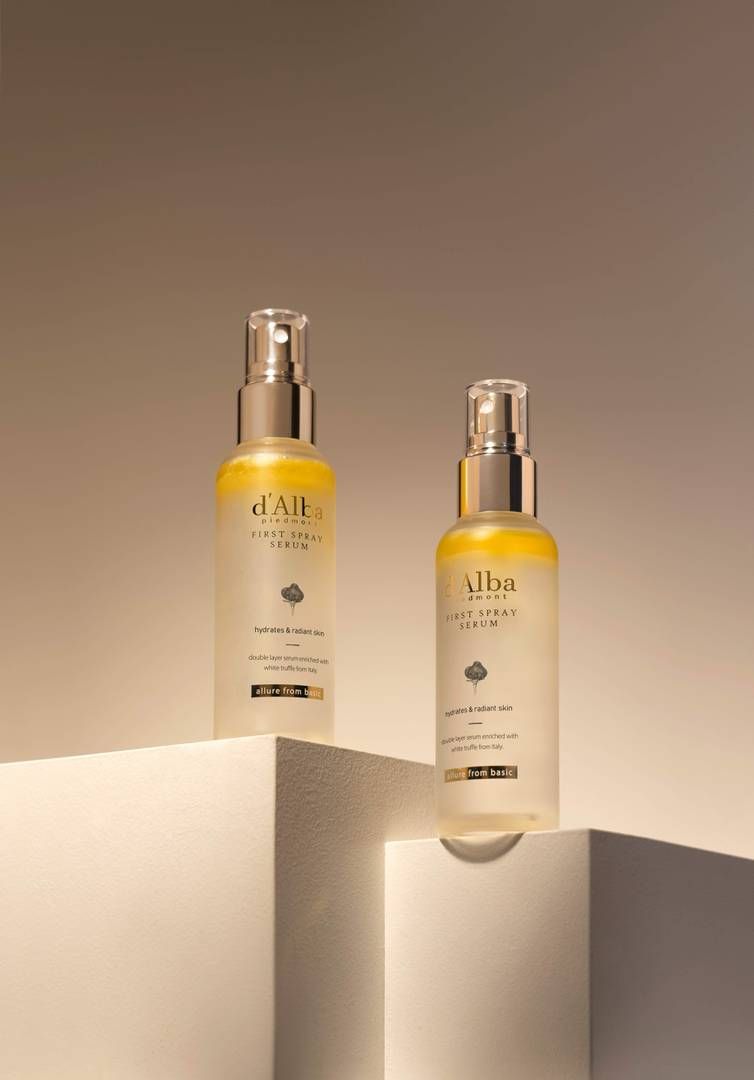 Spray Serum Skincare Product Photography Prompt