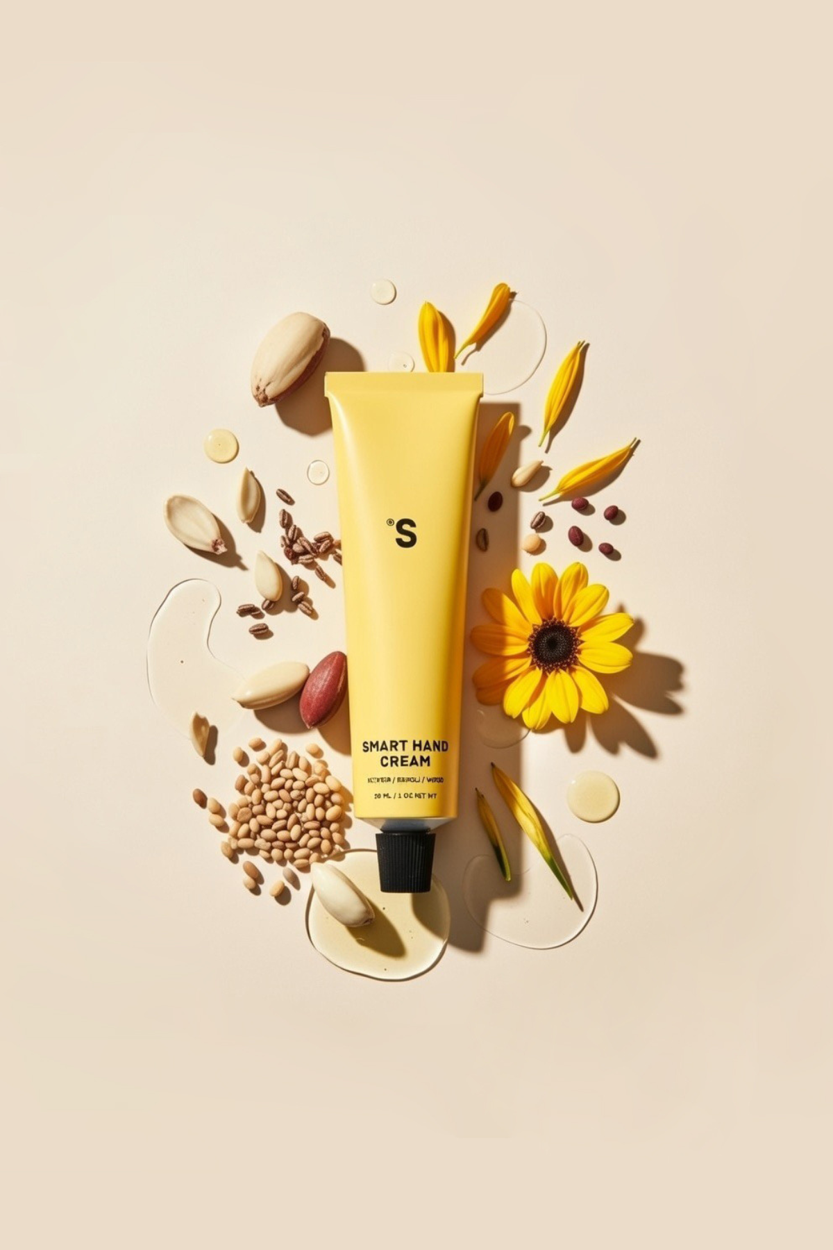 Hand Cream Tube Product Photography Prompt