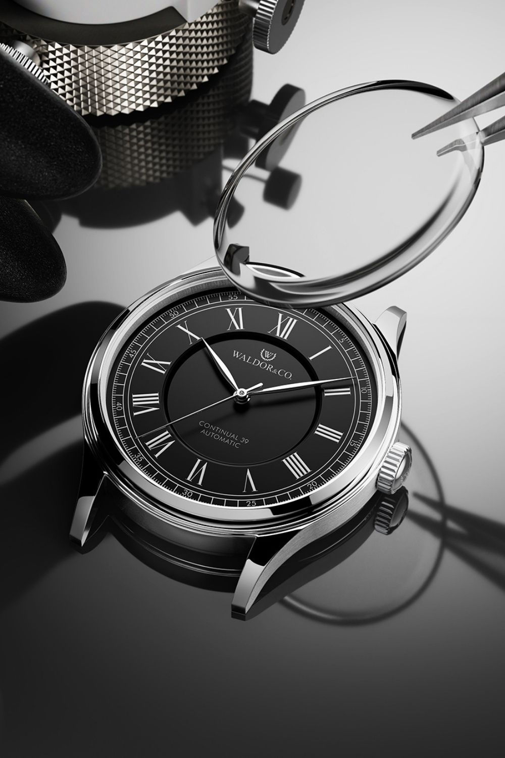Luxury Watchmaking Assembly Product Photography Prompt
