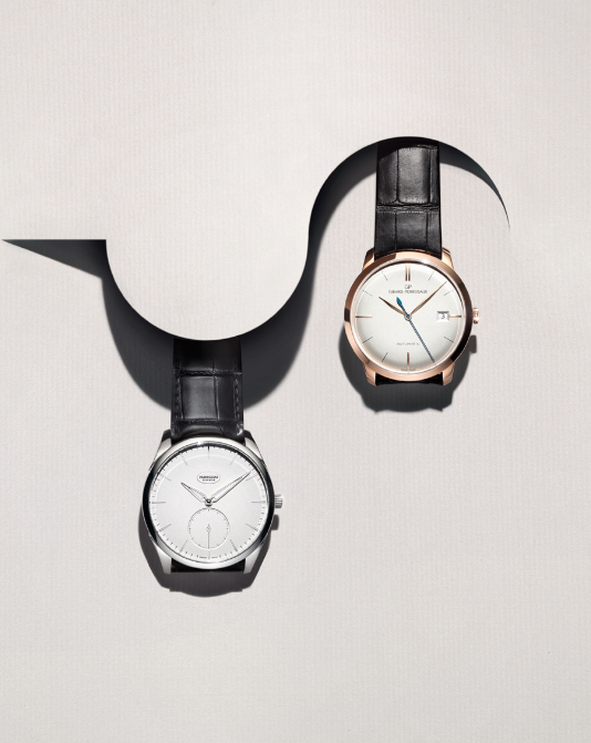 Minimalist Luxury Watch Duo Product Photography Prompt