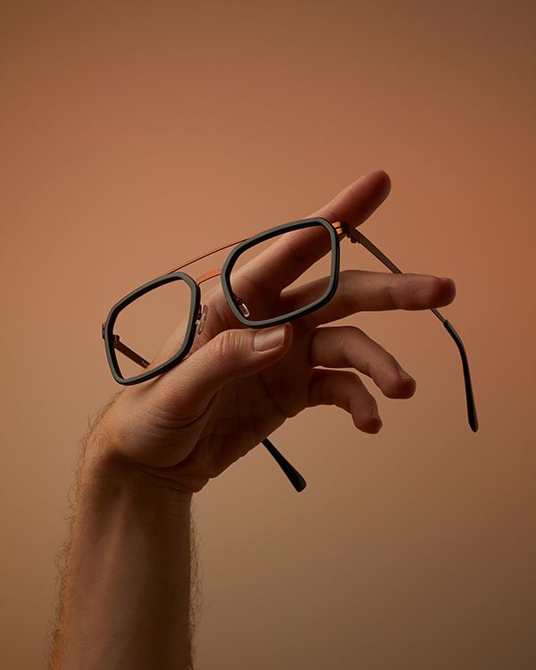 Minimalist Eyewear Product Photography Prompt