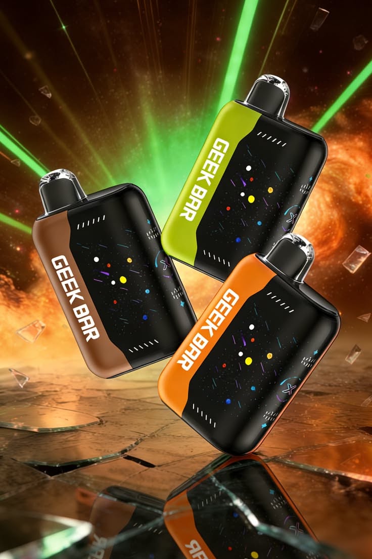 Disposable Vape Trio Advertising AI Prompt