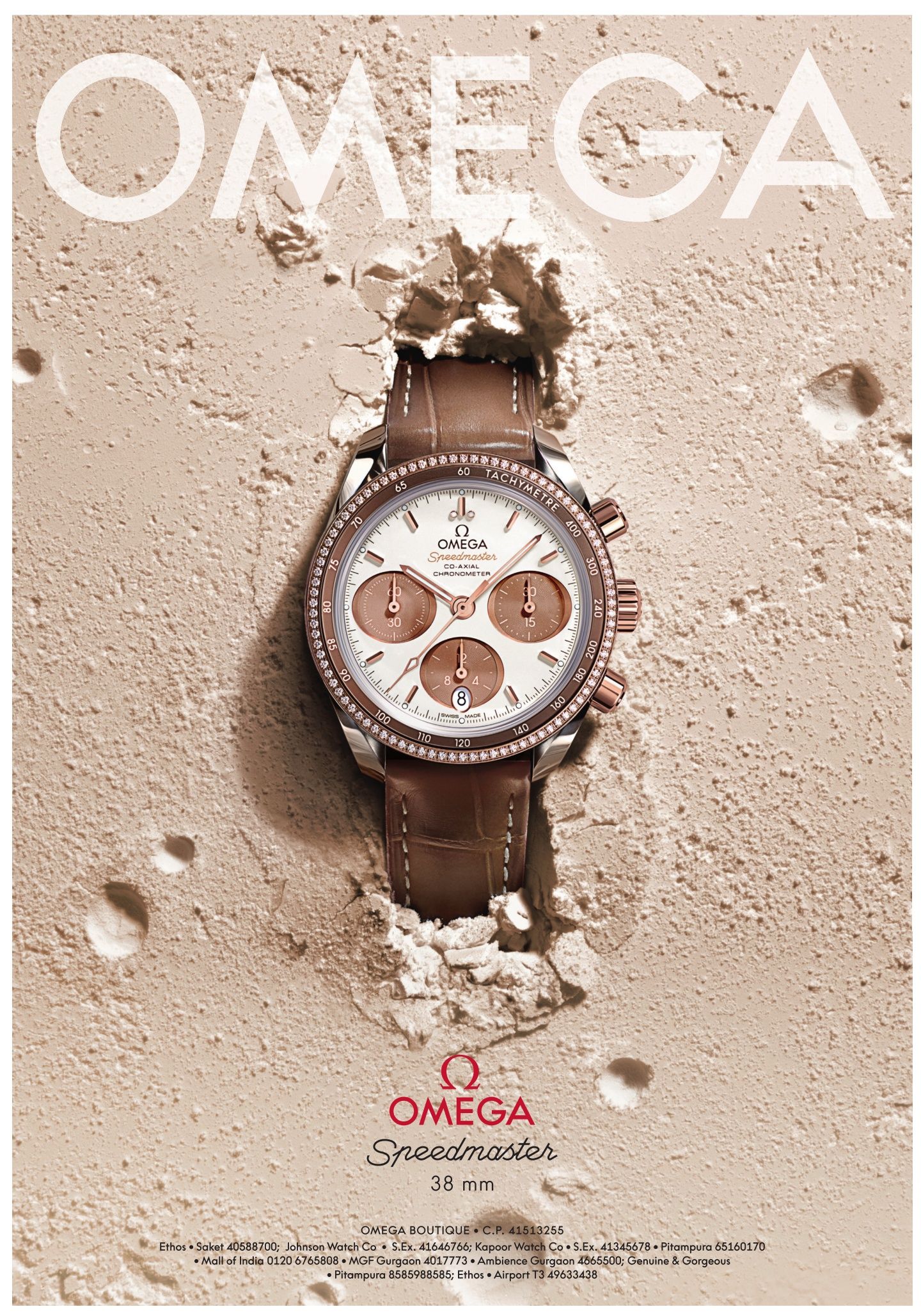 Luxury Chronograph Watch Product Photography Prompt