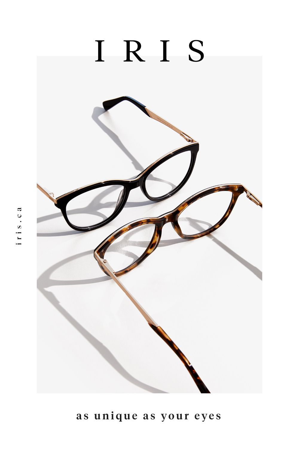 Minimalist Eyewear Duo Product Photography Prompt