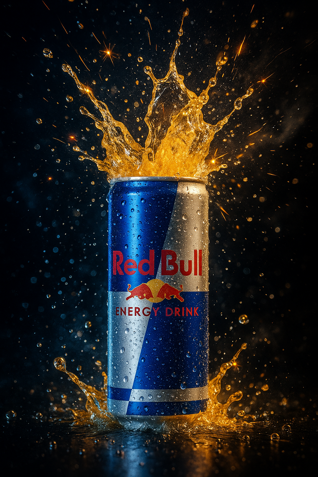 Energy Drink Can Product Photography Prompt