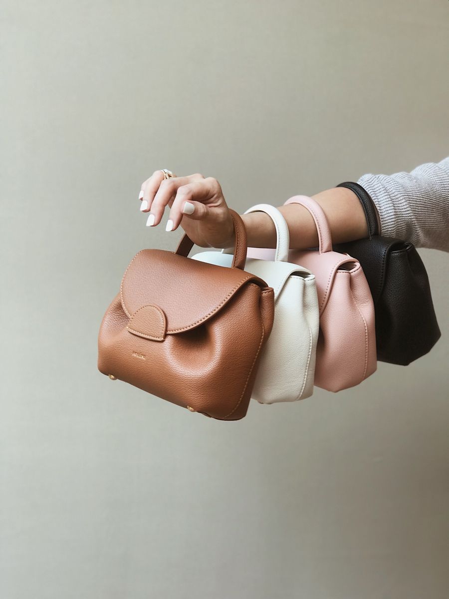 Leather Mini Handbag Photoshoot Prompt