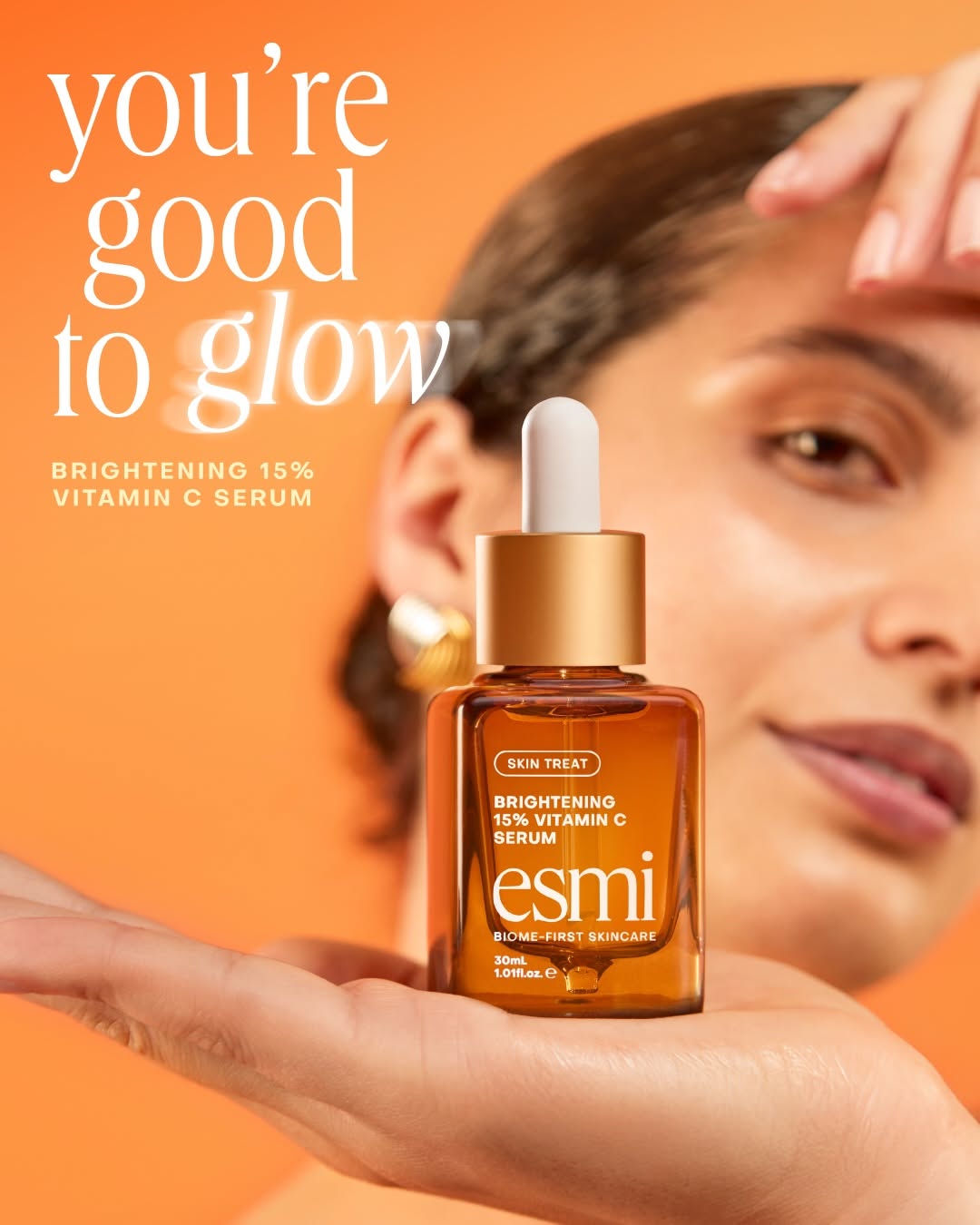 Vitamin C Serum Skincare Product Photography Prompt