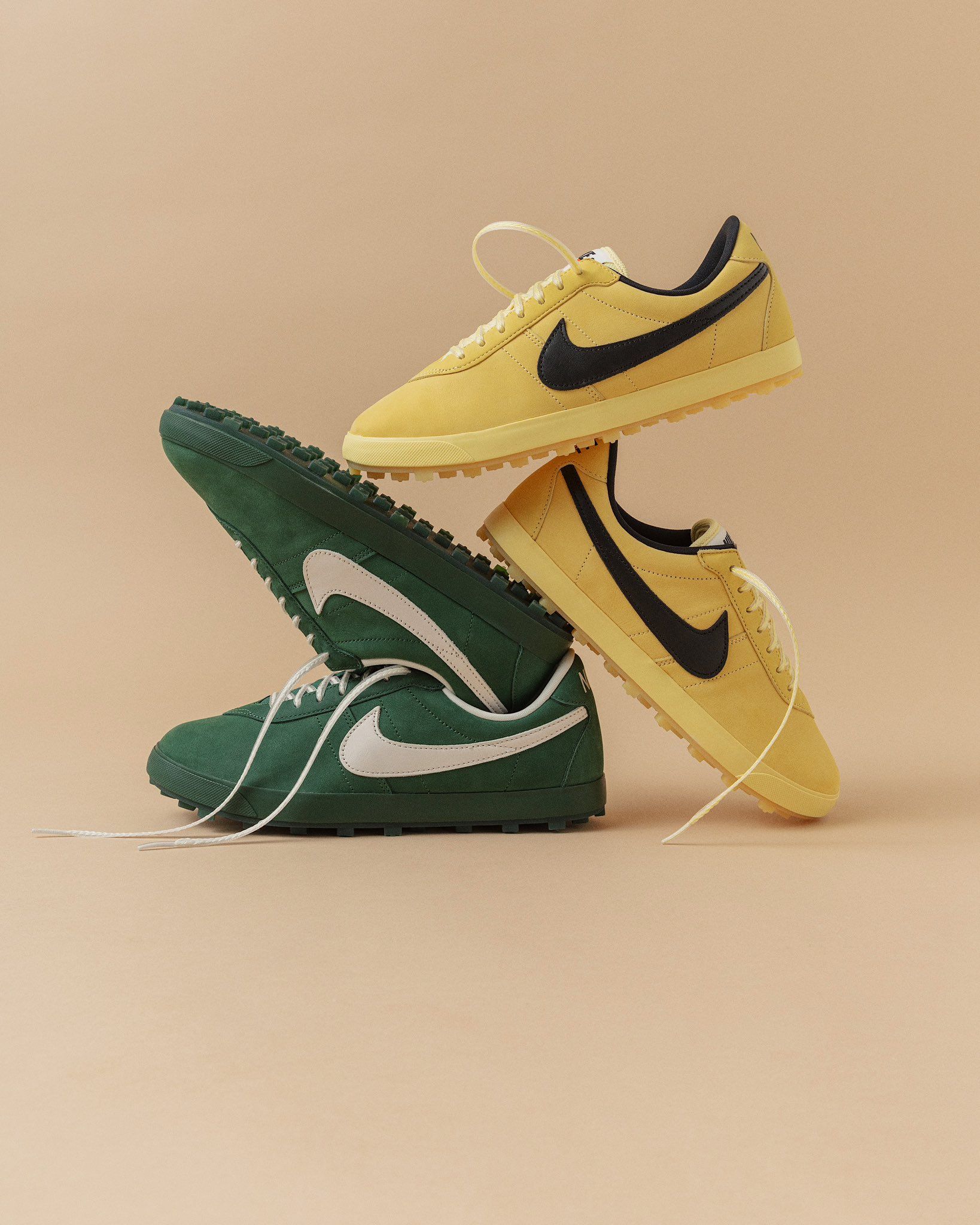 Stacked Sneaker Product Photography Prompt