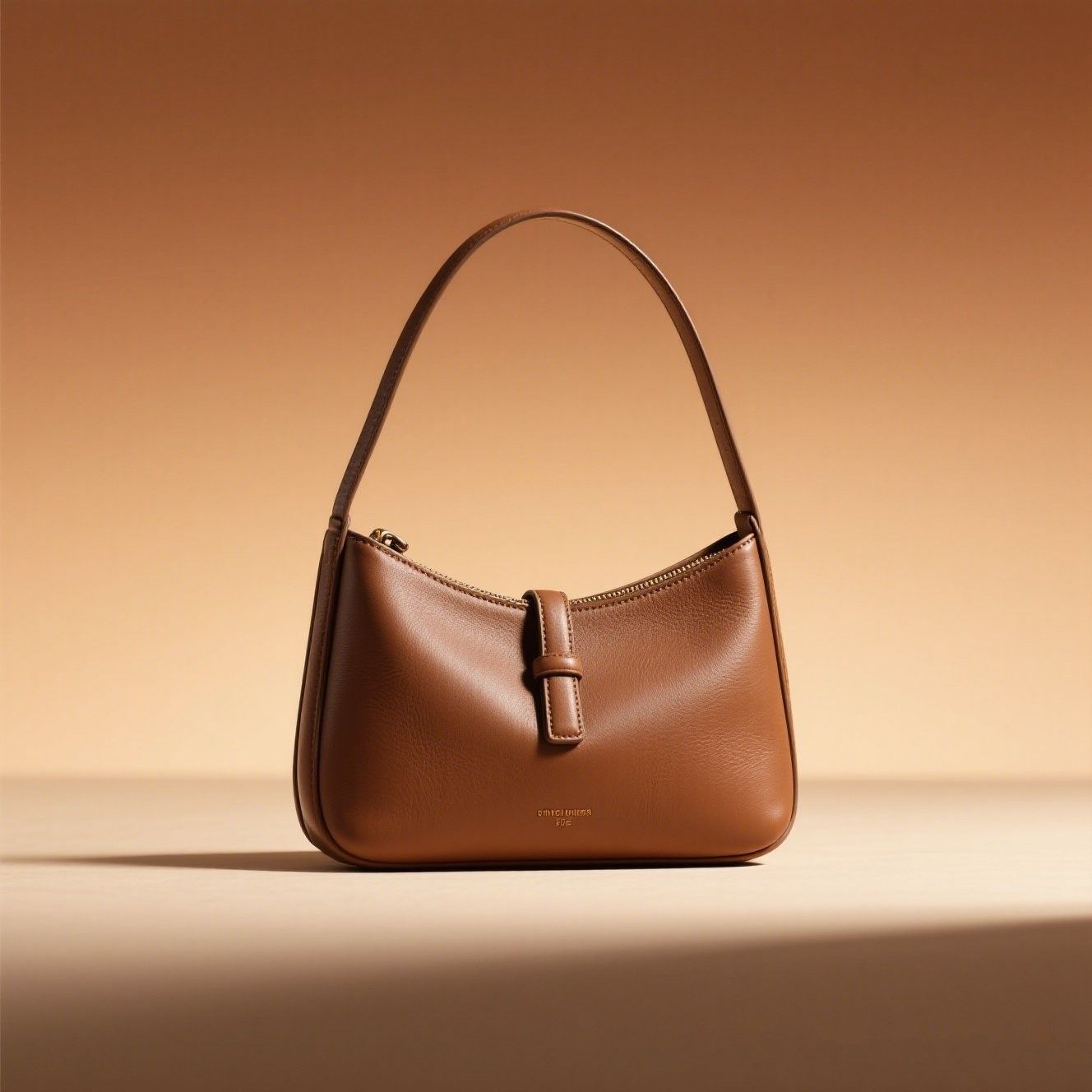 Leather Shoulder Bag Studio AI Prompt