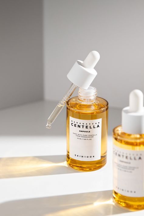 Skincare Ampoule Bottle Product Photography Prompt