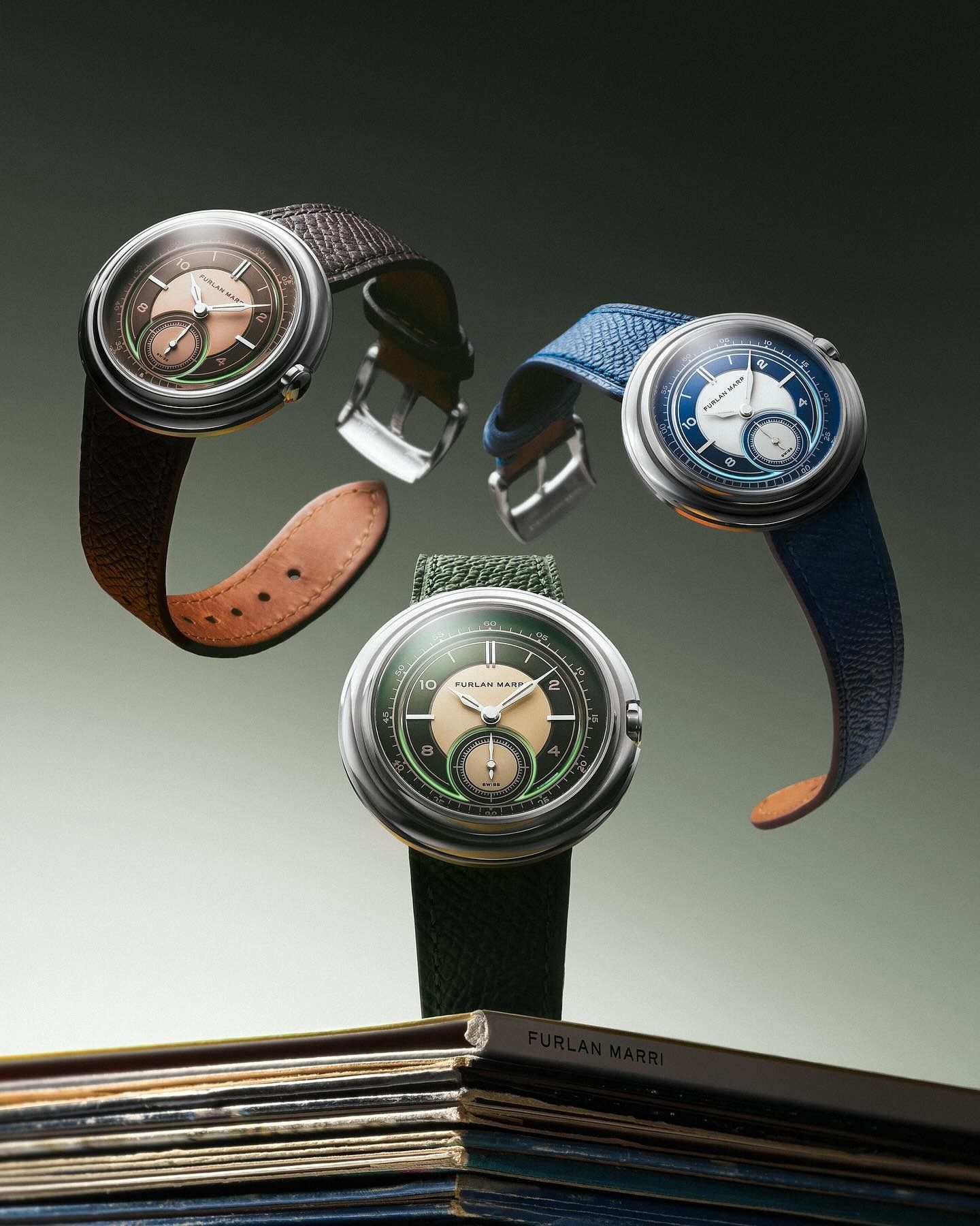 Luxury Watch Trio Product Photography Prompt