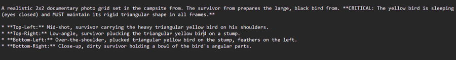 2x2 Catch and Cook Prompt (Screenshot)