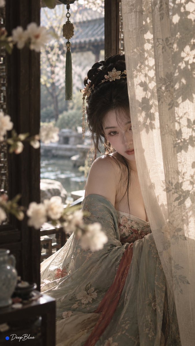 Elegant Oriental Hazy Portrait