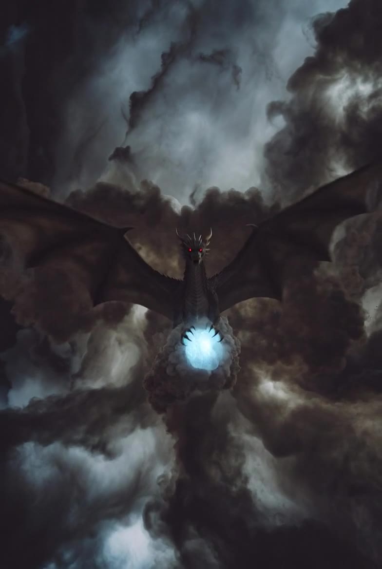 Dragon of Entropy and Fire