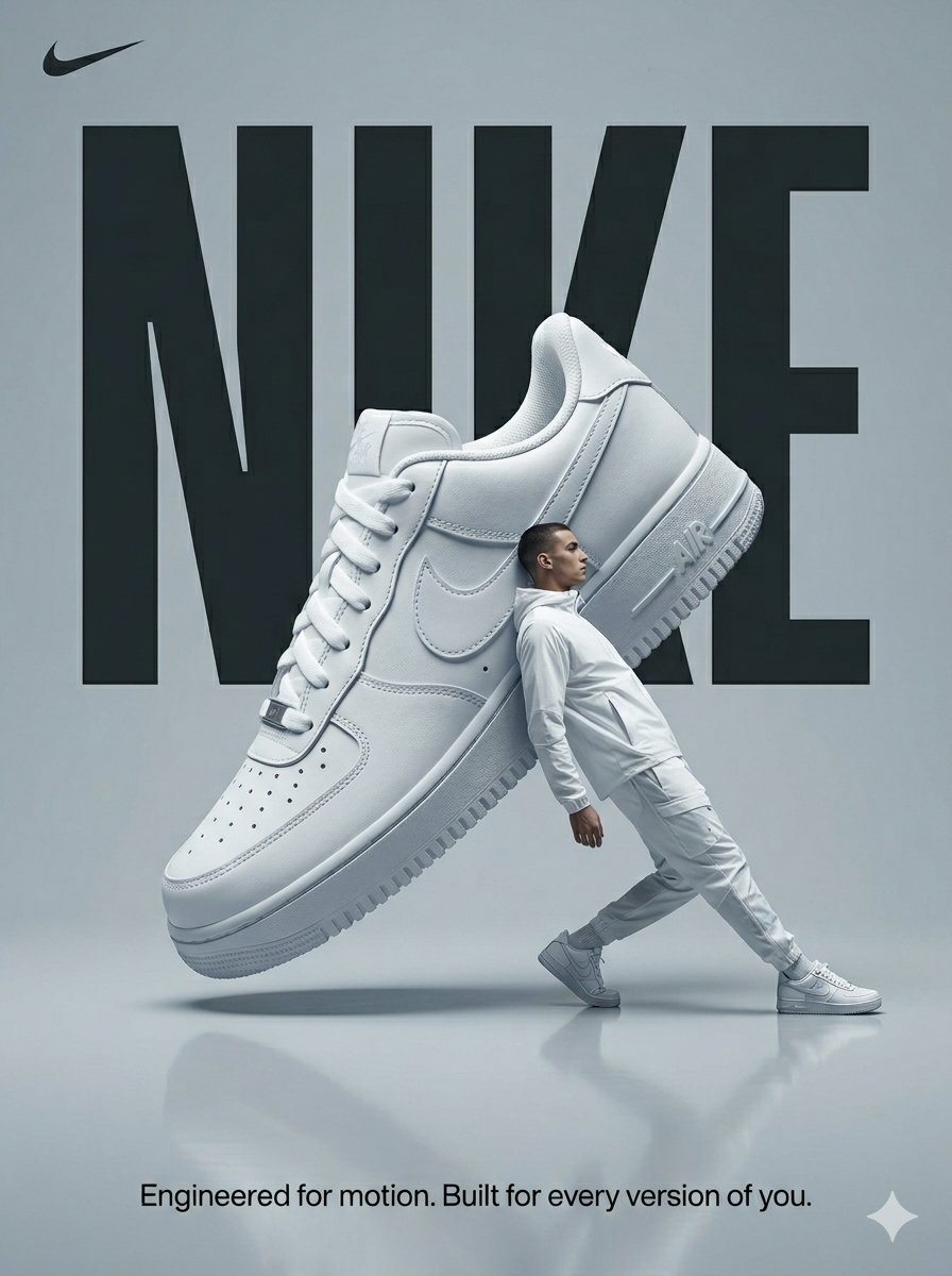 Surrealist Nike Sportswear Poster