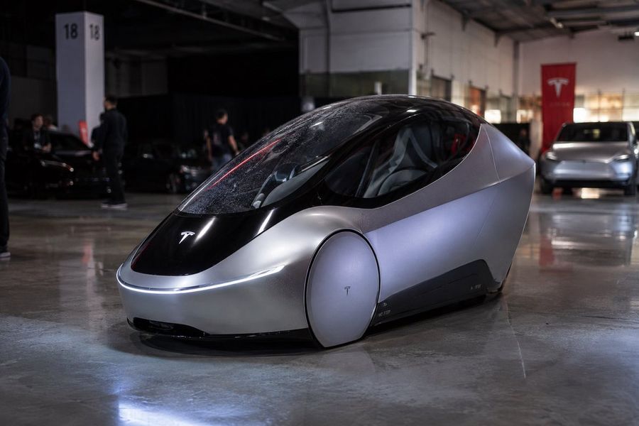 Photorealistic Tesla Autonomous Prototype