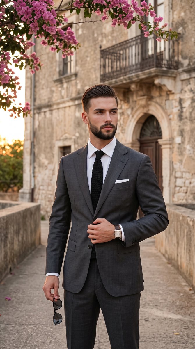 Candid European Street Style Portrait