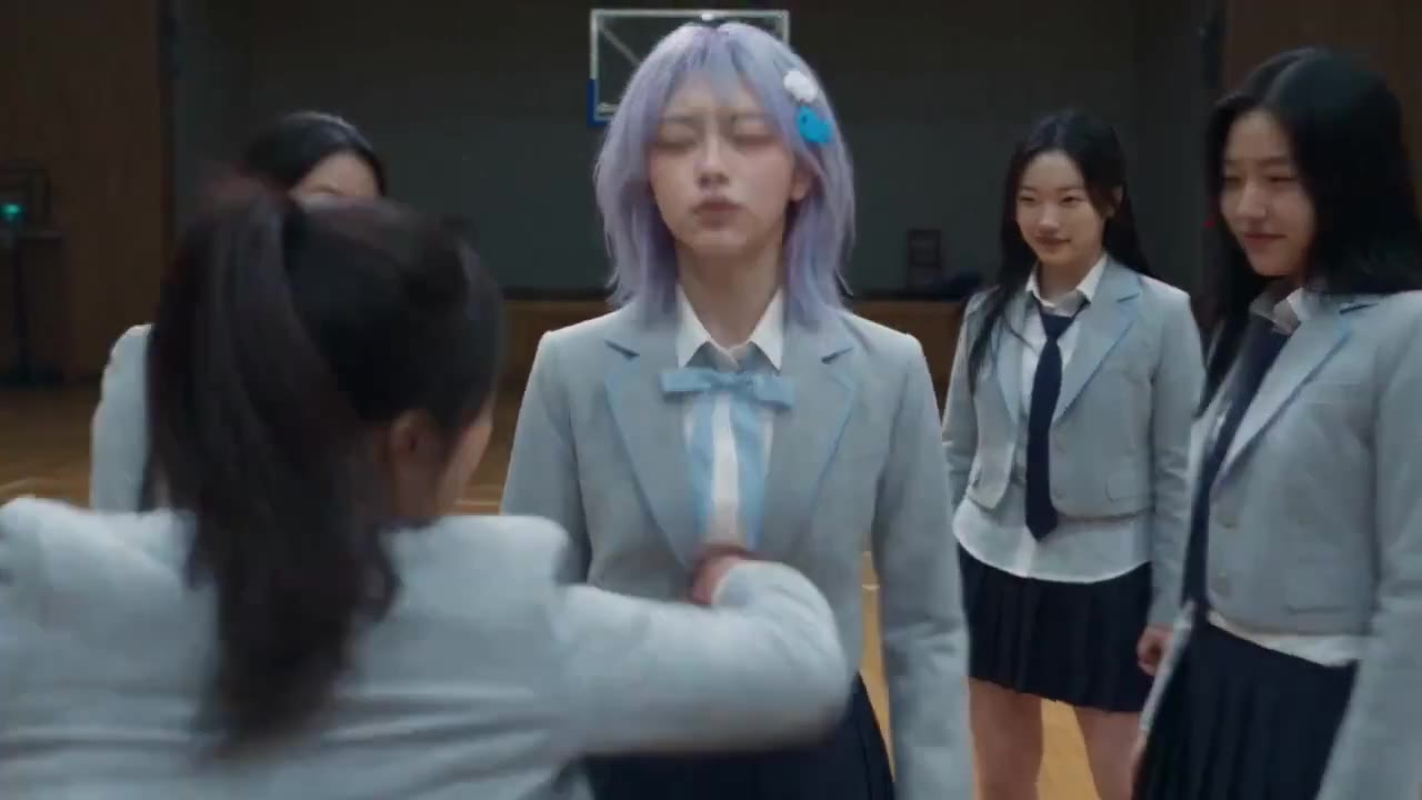 Japanese High School Anime Basketball Fight